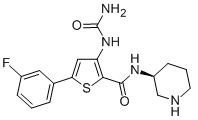 AZD-7762 Chemical Structure