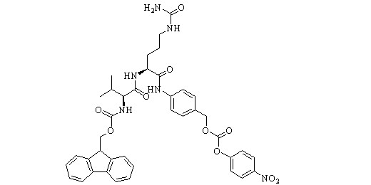 Fmoc-Val-Cit-PAB-PNP Chemical Structure