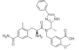 Eluxadoline Chemical Structure