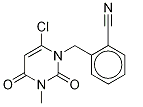 2-[(6-Chloro-3,4-dihydro-3-Methyl-2,4-dioxo-1(2h)-pyriMidinyl)Methyl]benzonitrile Chemical Structure