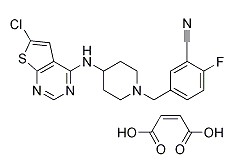 PRX-08066 Maleate Chemical Structure