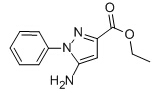 Ethyl 5-amino-1-phenyl-1H-pyrazole-3-carboxylate Chemical Structure