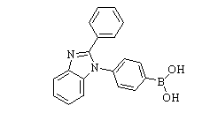 [4-(2-Phenyl-1H-benzimidazol-1-yl)phenyl]boronic acid Chemical Structure