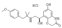 Olodaterol hydrochloride Chemical Structure