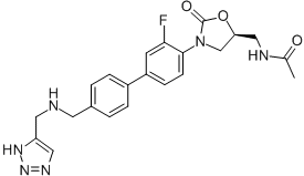 Radezolid Chemical Structure