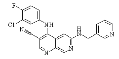 Tpl2 Kinase Inhibitor 结构式