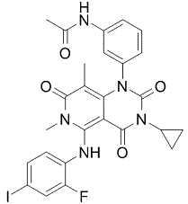 Trametinib Chemical Structure