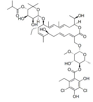 FidaxoMicin Chemical Structure