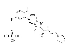 Toceranib phosphate Chemical Structure