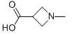 1-Methyl-3-azetidinecarboxylic acid Chemical Structure