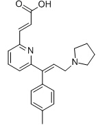 Acrivastine Chemical Structure