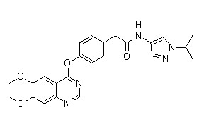 AZD-2932 结构式