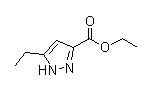 5-Ethyl-1H-pyrazole-3-carboxylic acid ethyl ester 结构式