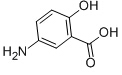 5-Aminosalicylic acid 结构式