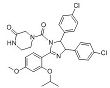 Nutlin-3 Chemical Structure