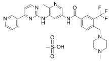 Flumatinib mesylate 结构式
