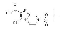 7-(tert-butoxycarbonyl)-3-chloro-5,6,7,8-tetrahydroimidazo[1,2-a]pyrazine-2-carboxylic acid Chemical Structure