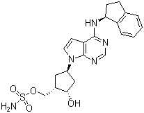 MLN4924 Chemical Structure