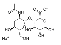 Hyaluronate Sodium Chemical Structure