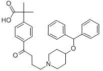 Carebastine Chemical Structure