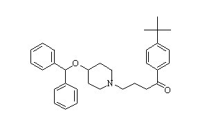 Ebastine Chemical Structure