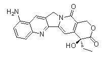 9-Aminocamptothecin Chemical Structure