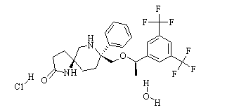 Rolapitant hydrochloride Chemical Structure