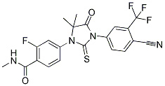 Enzalutamide Chemical Structure