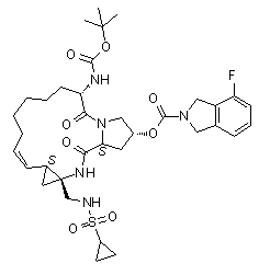 Danoprevir Chemical Structure