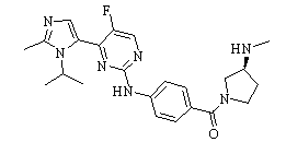 AZD5597 Chemical Structure