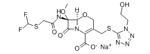 Flomoxef sodium Chemical Structure