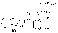 Cobimetinib Chemical Structure