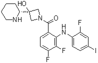 Cobimetinib R-enantiomer Chemical Structure