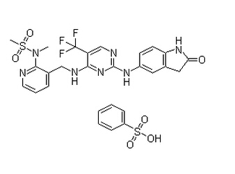 PF-562271 benzenesulfonate Chemical Structure