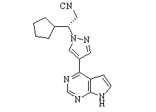 Ruxolitinib S enantiomer Chemical Structure