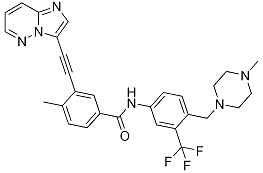 Ponatinib Chemical Structure