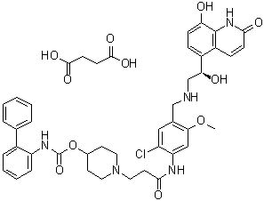 Batefenterol succinate Chemical Structure