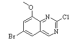 6-bromo-2-chloro-8-methoxyquinazoline Chemical Structure
