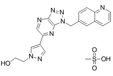 PF-04217903 mesylate Chemical Structure