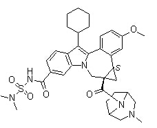 Beclabuvir Chemical Structure