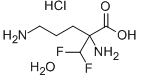 Eflornithine hydrochloride hydrate Chemical Structure