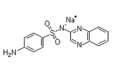 Sulfaquinoxaline sodium Chemical Structure