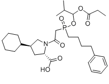 Fosinopril Chemical Structure