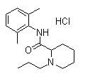 Ropivacaine hydrochloride Chemical Structure