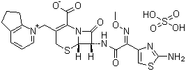 Cefpirome sulfate Chemical Structure