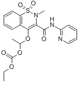 Ampiroxicam Chemical Structure